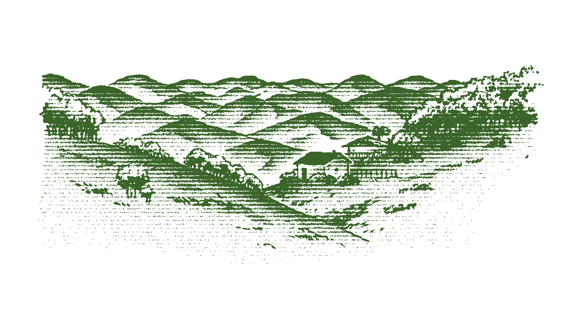 Serra do Quebra-Cangalha — ilustração da identidade Cerro Alto